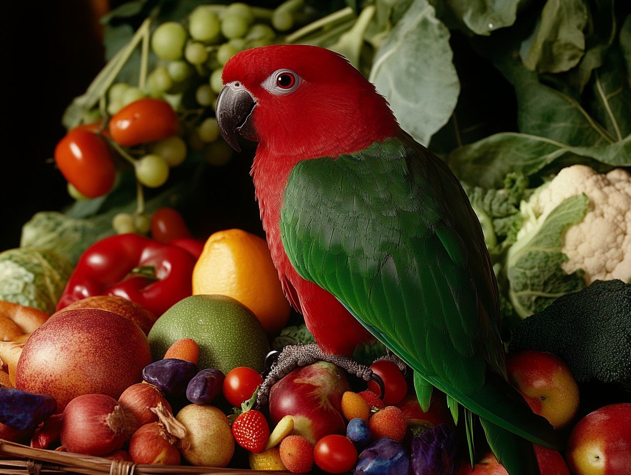 How Often Should an Eclectus Parrot Be Fed?