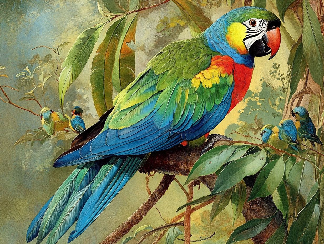 What Are the Different Types of Parrots and Their Behaviors?