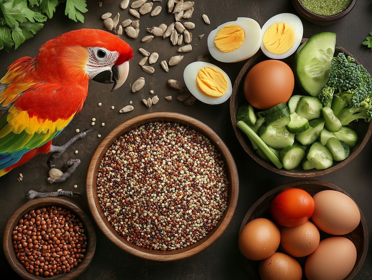 What Are the Risks of Feeding a Bird Too Much Protein?