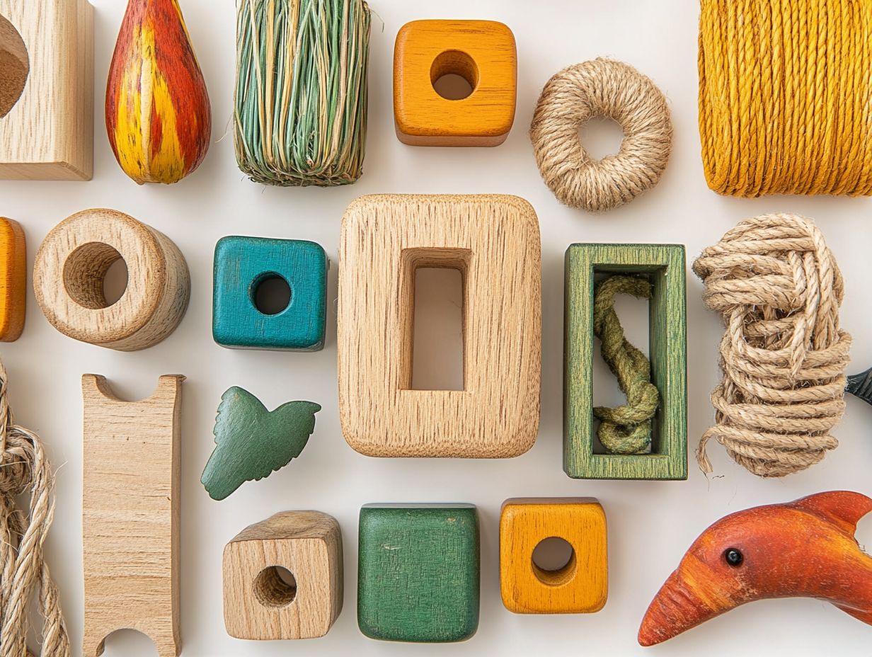 Eco-Friendly Bird Toy Options