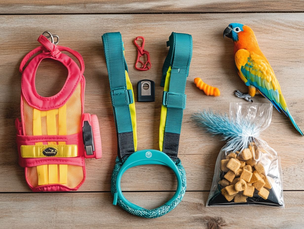 How Can These Essential Items Help with Bird Training?