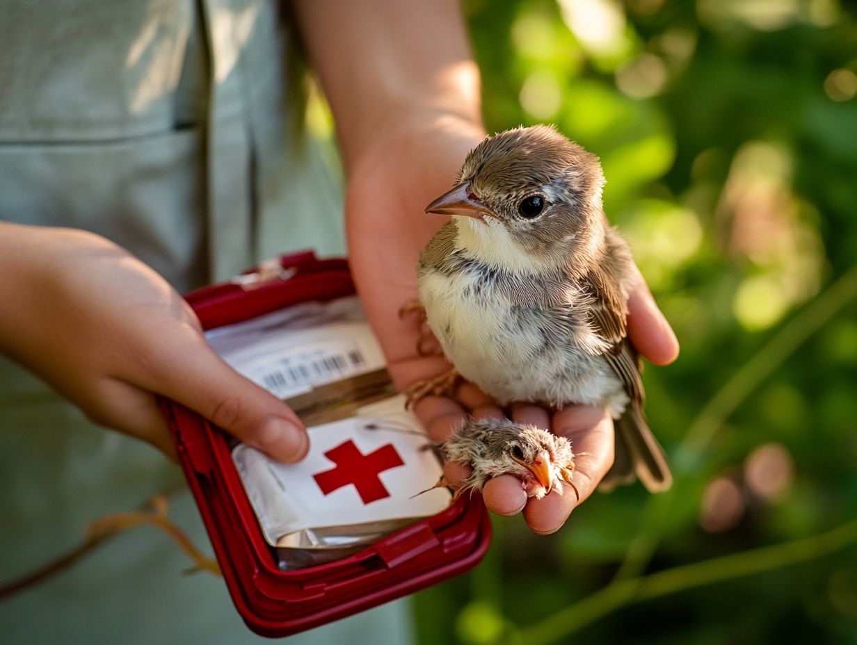 How Can One Determine If a Bird Needs Rehabilitation?