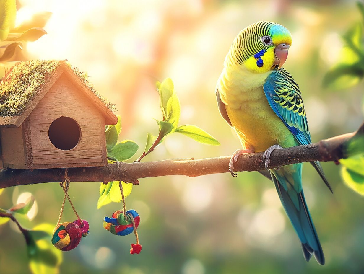 How Can One Create a Safe and Stimulating Environment for Their Parakeet?