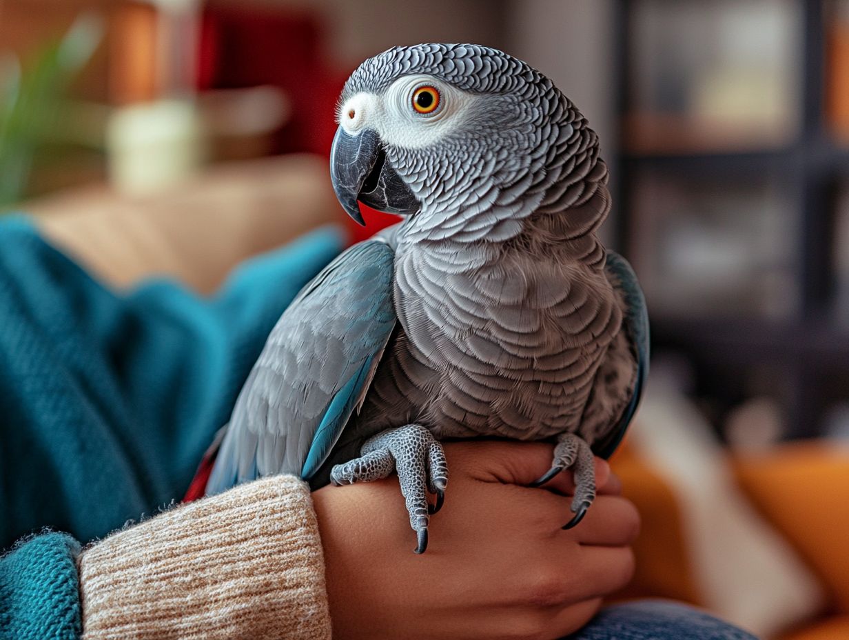 Key Takeaways about caring for African Grey parrots