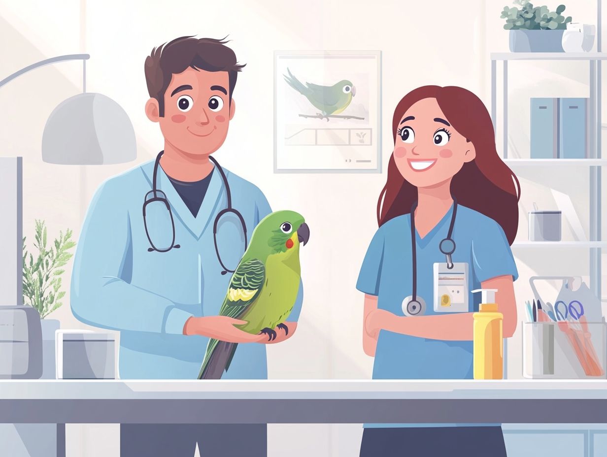 A veterinary clinic serving avian and exotic animals