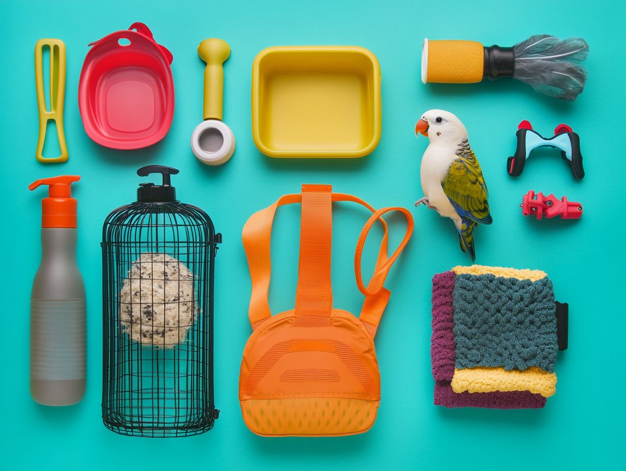 A collection of essential tips for traveling safely and comfortably with your pet bird.