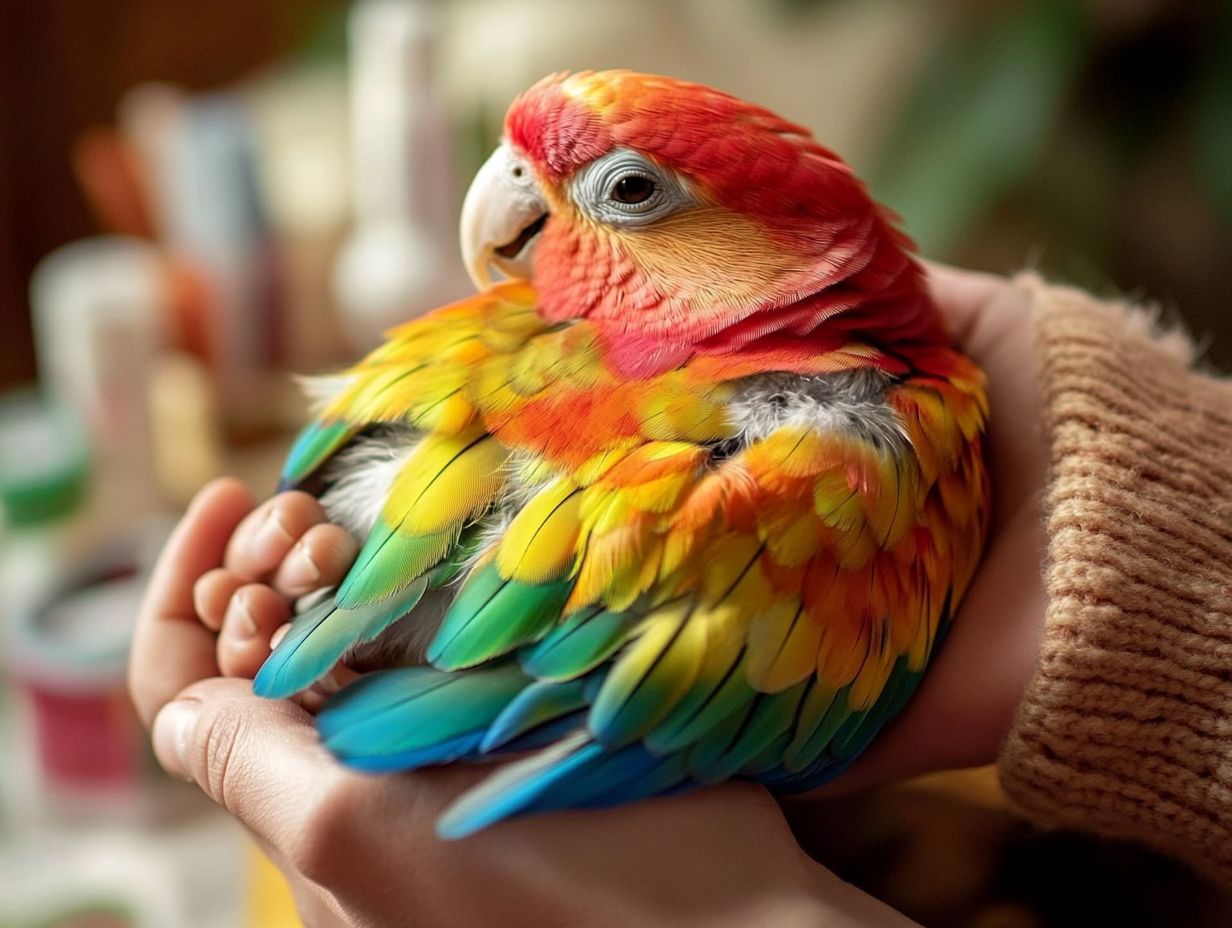 What defines a special needs parrot?