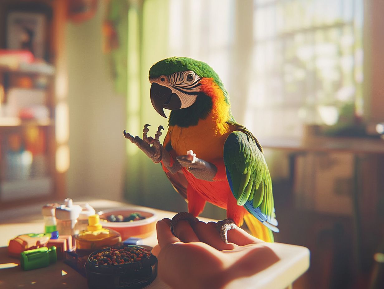 Long-Term Care for an Adopted Parrot