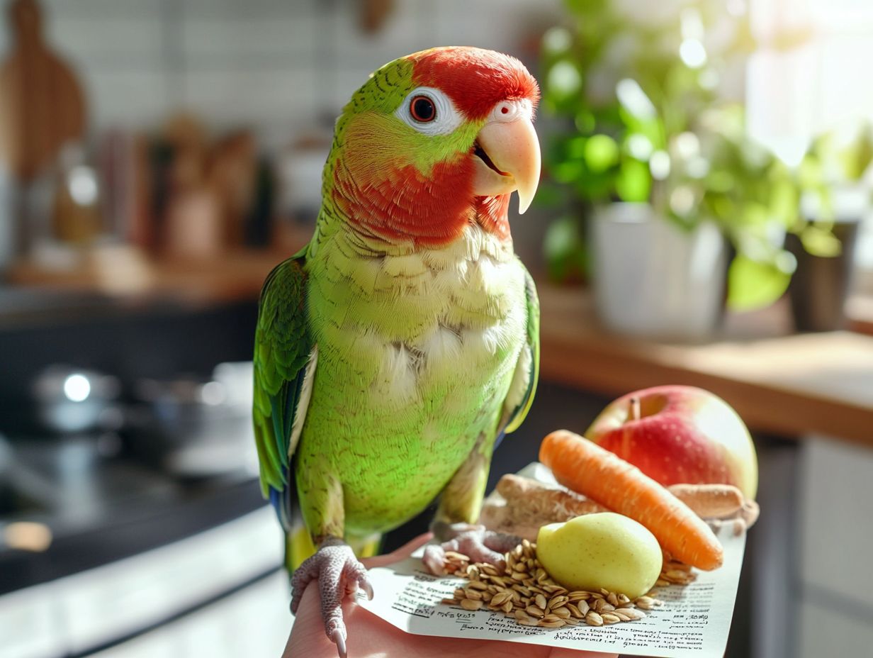 Feeding Don'ts for Parrots