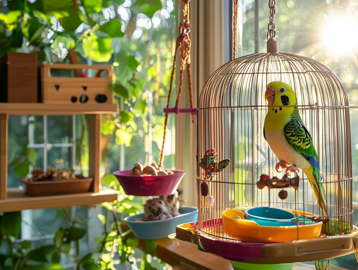 Tips for Keeping the Cage Clean and Safe