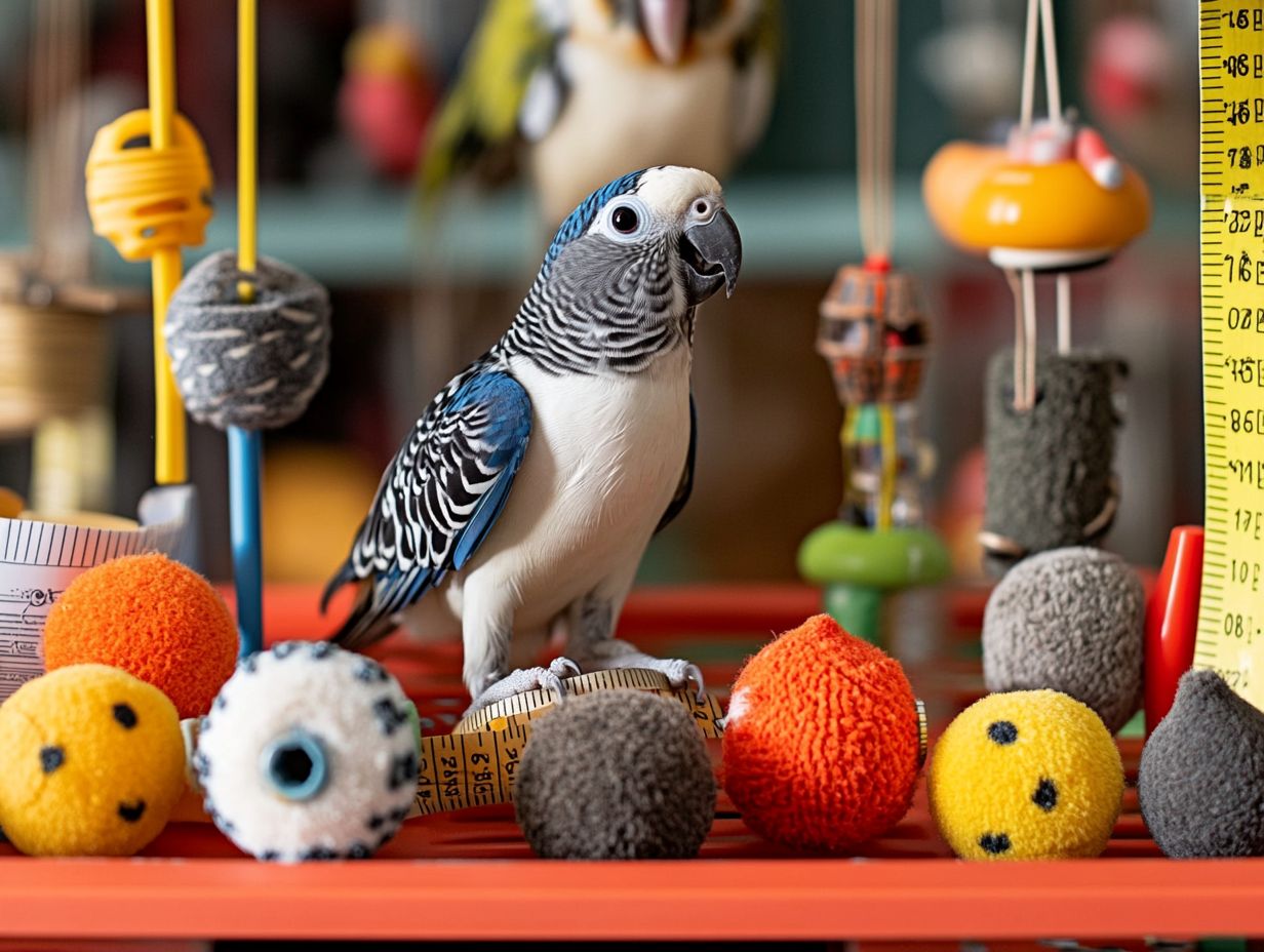 Tips for Choosing the Right Size of Bird Toys