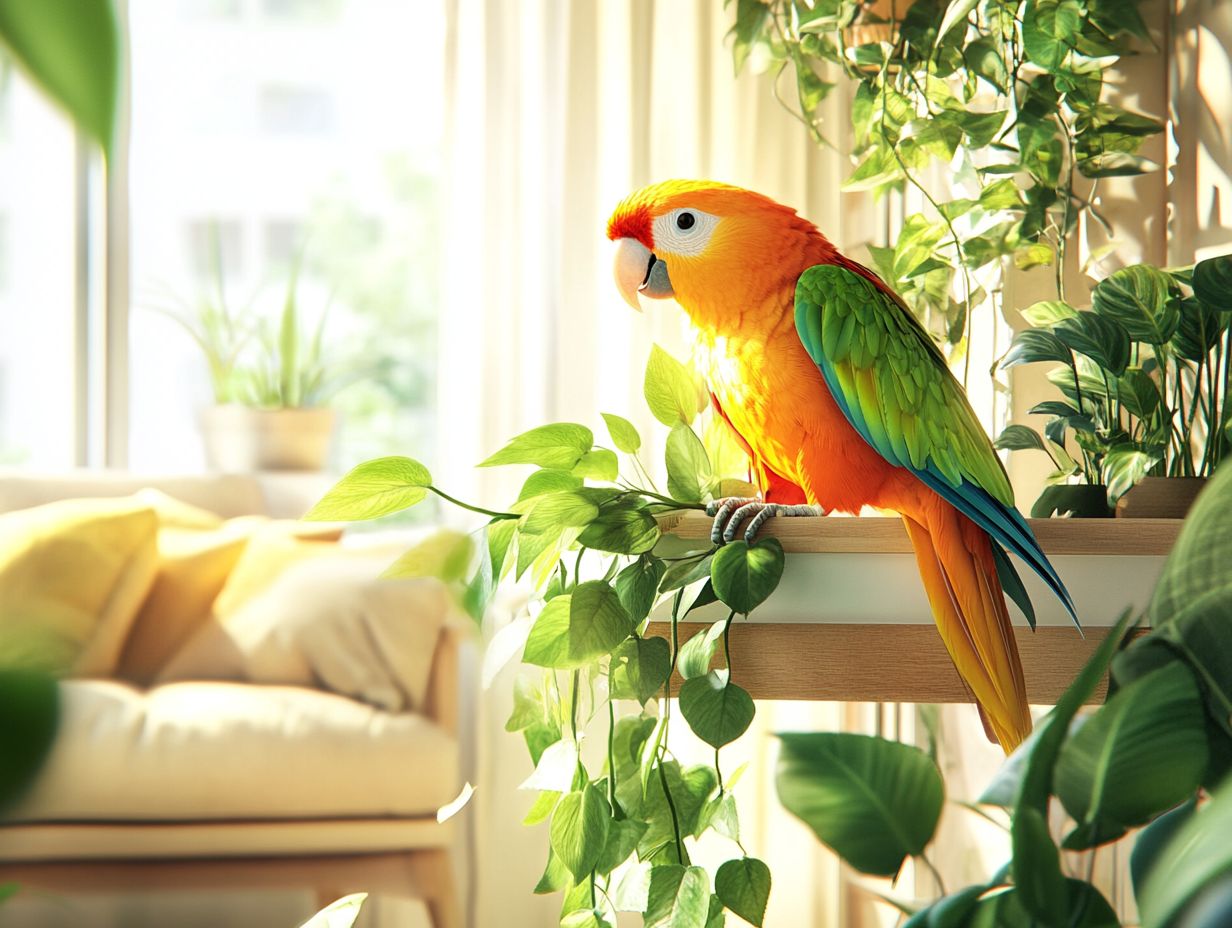 How do I prepare my home for a bird?