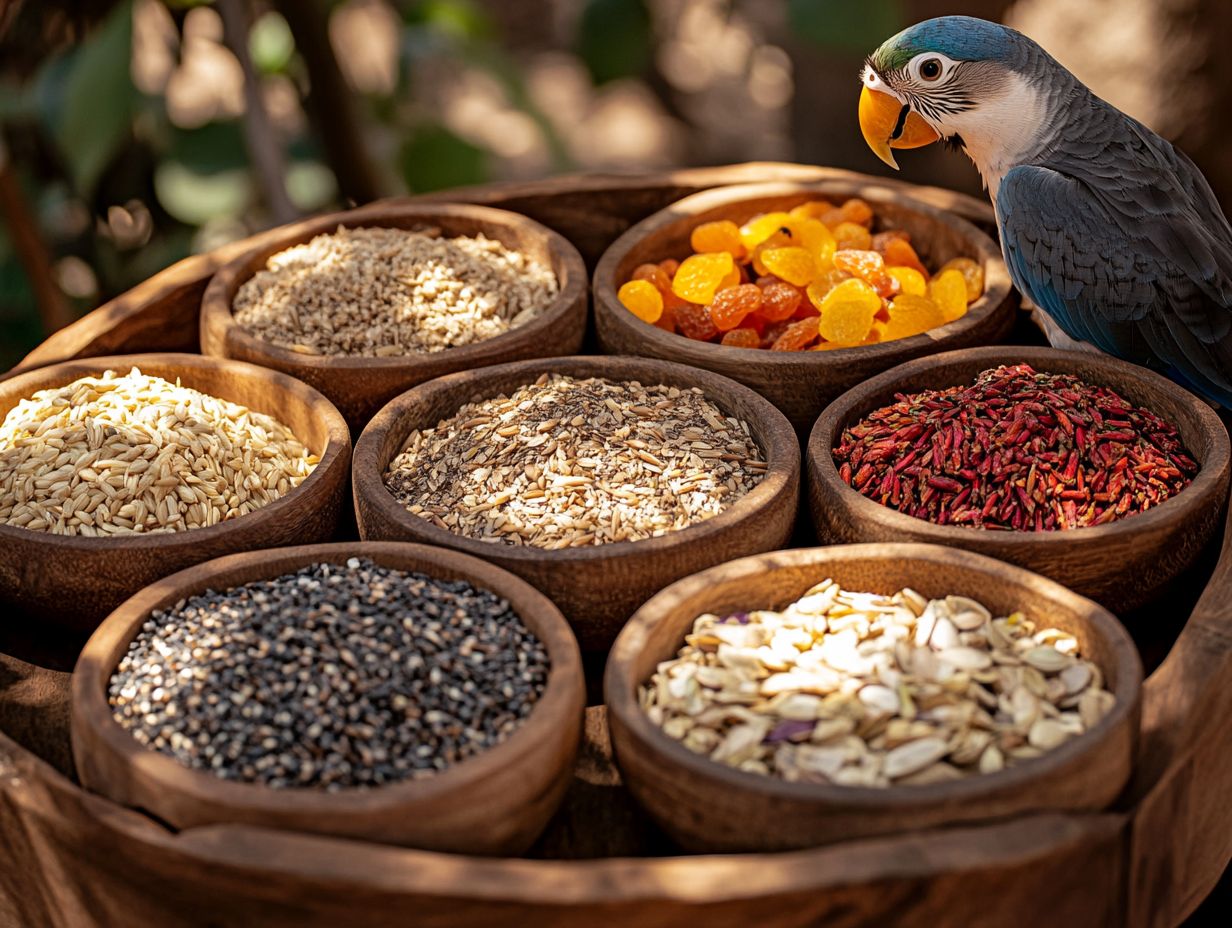 Transitioning to Organic Bird Food