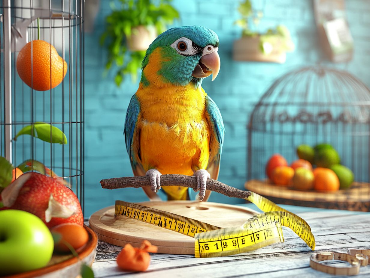 Preventing Obesity in Pet Birds