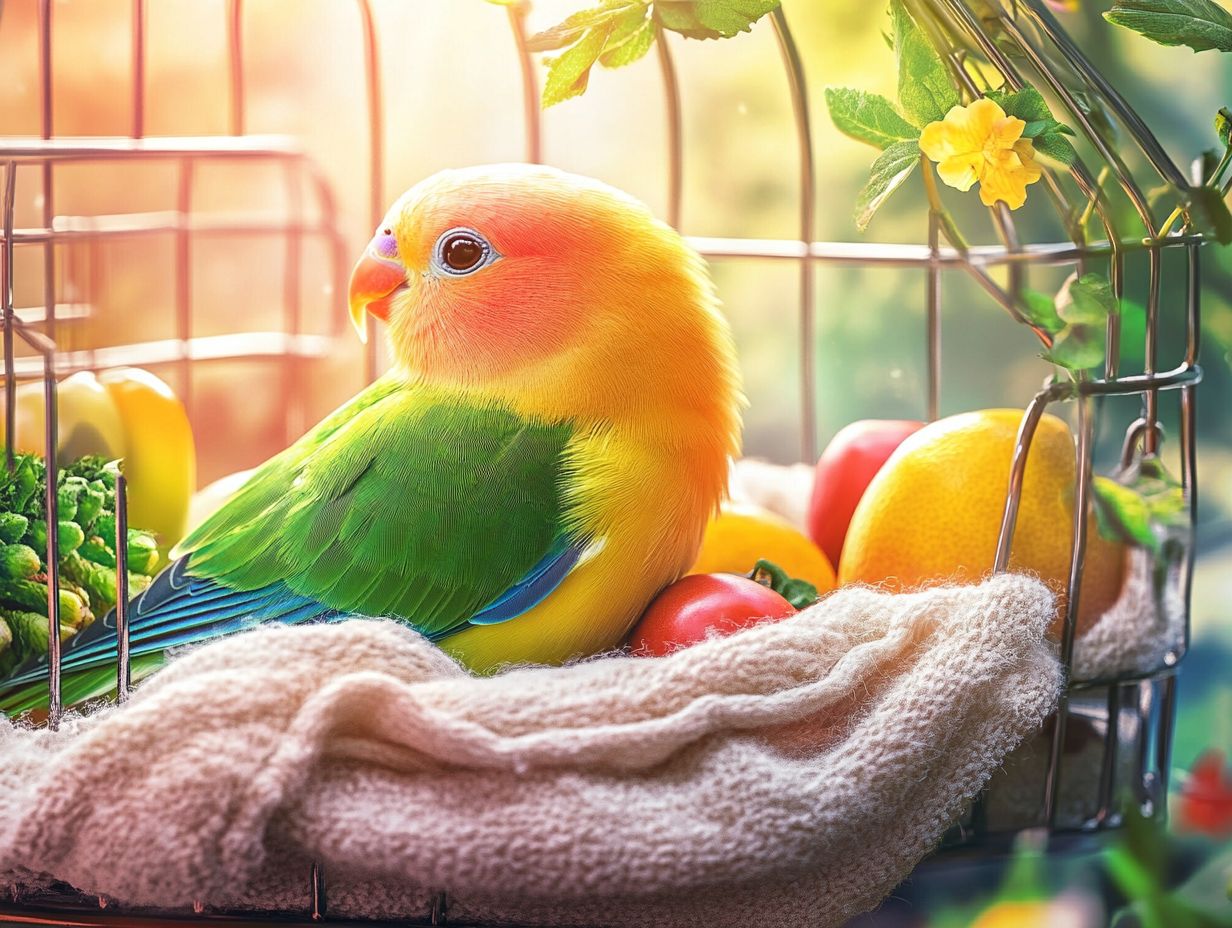 What steps can I take to support my bird's recovery after illness?