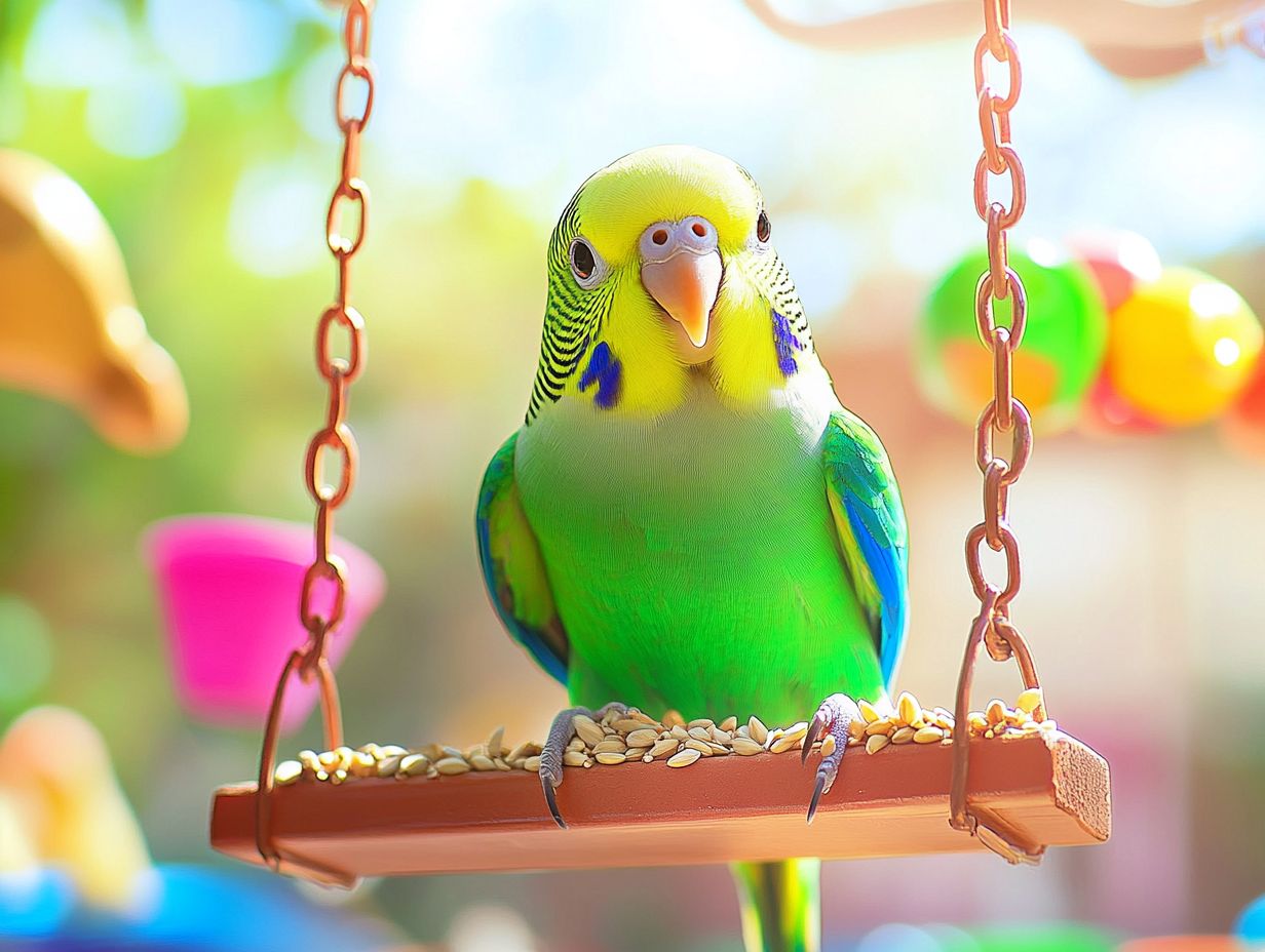 Aggression in parakeets