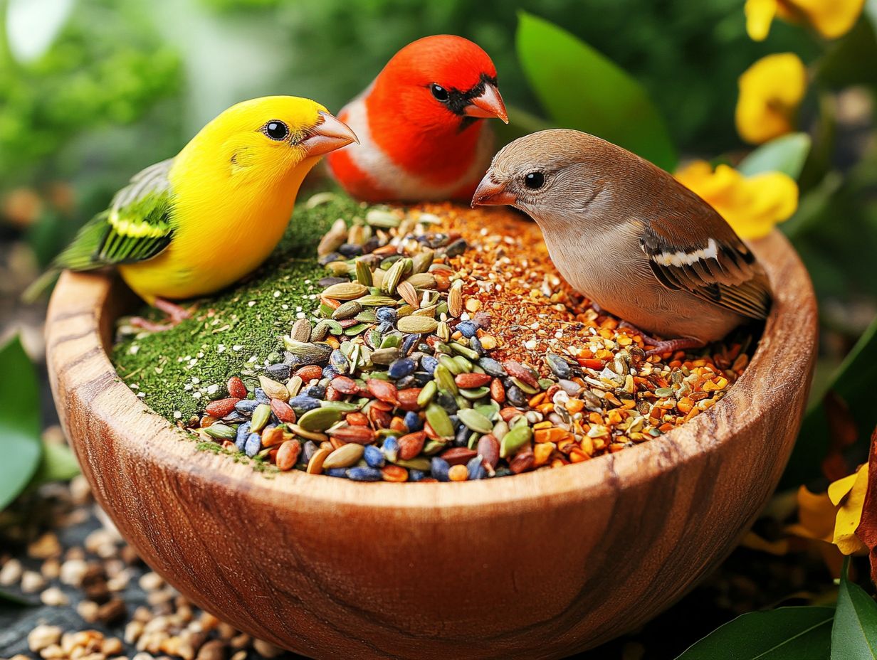 Key Takeaways About Organic Bird Food