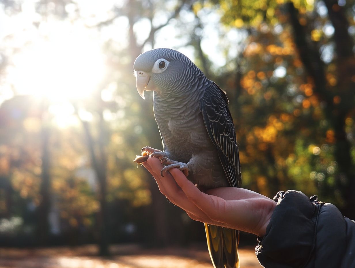 How does consistency affect a bird's learning process?