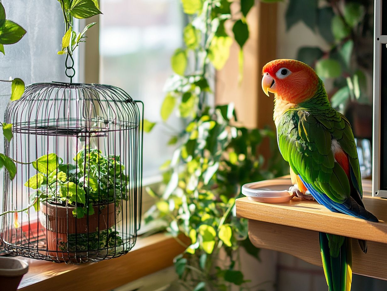 Creating a Suitable Living Space for Your Bird