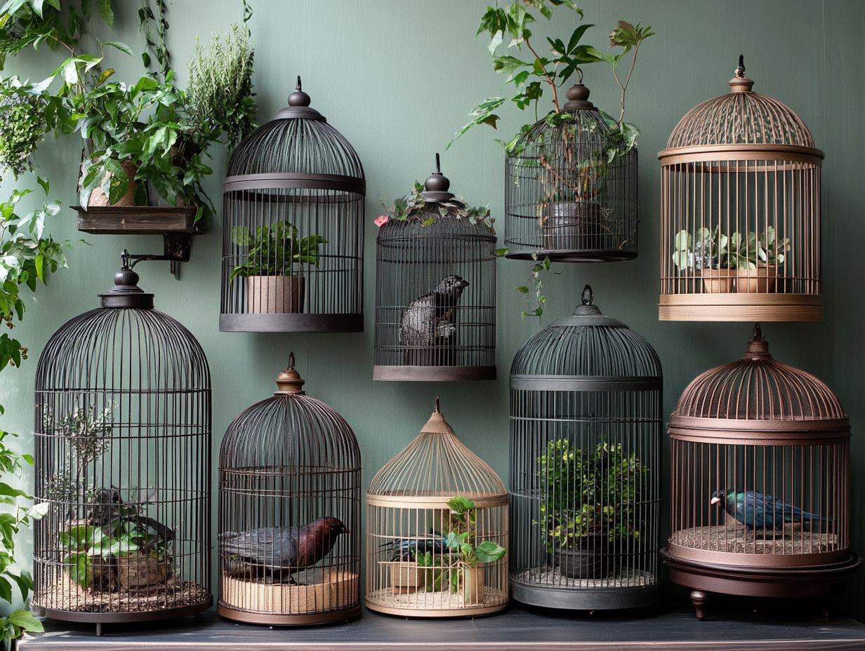 What Types of Birds Are Best Suited for Small Cages?