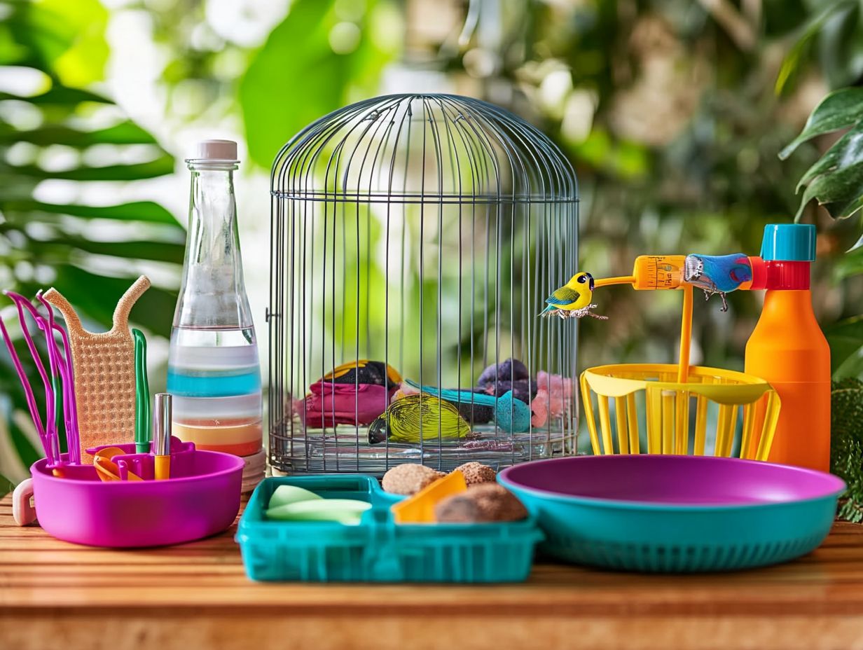 What are the top 10 essential items for parakeet care?