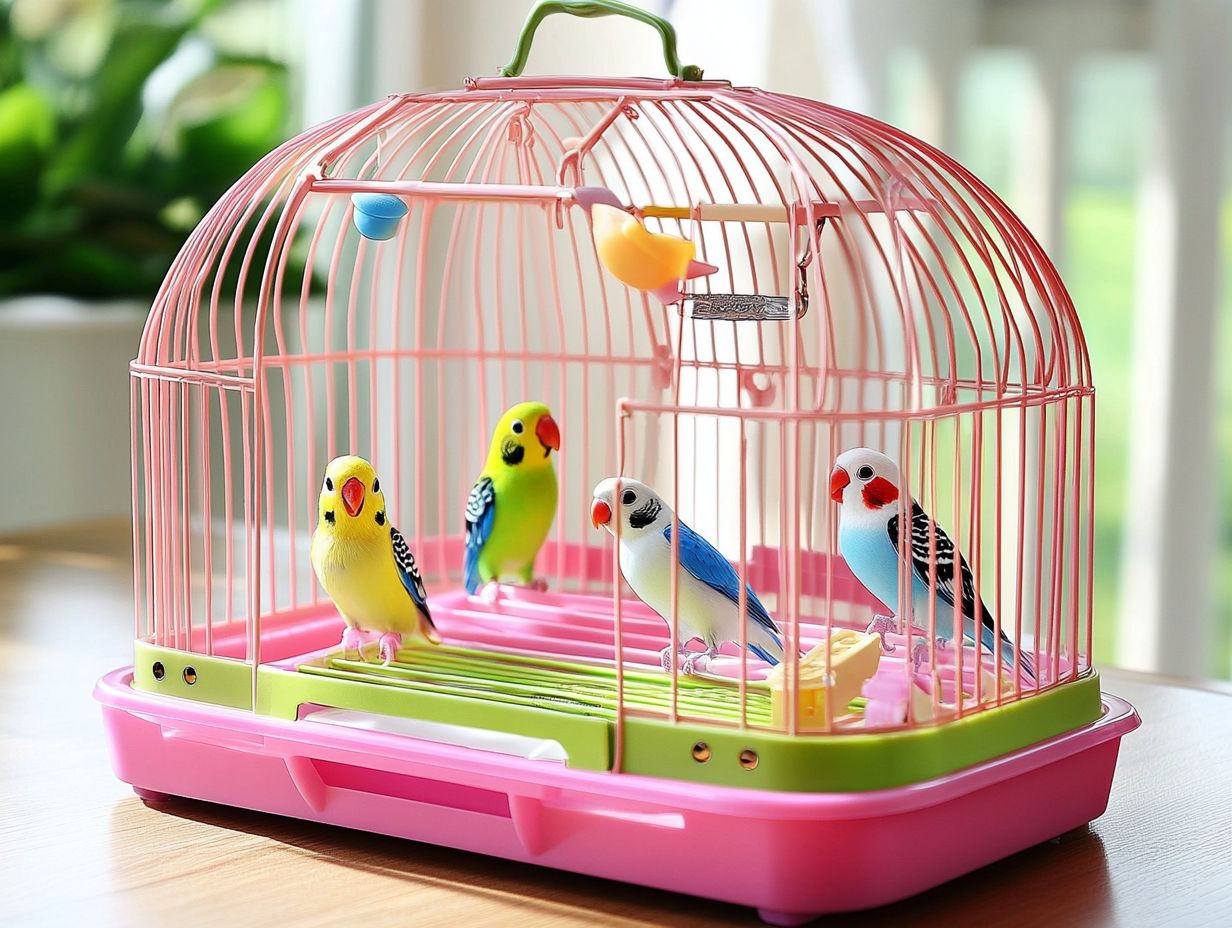 Key features of pet bird cages