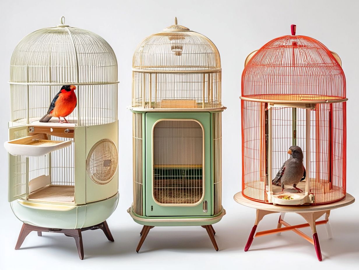 4. Travel-Sized Bird Cages