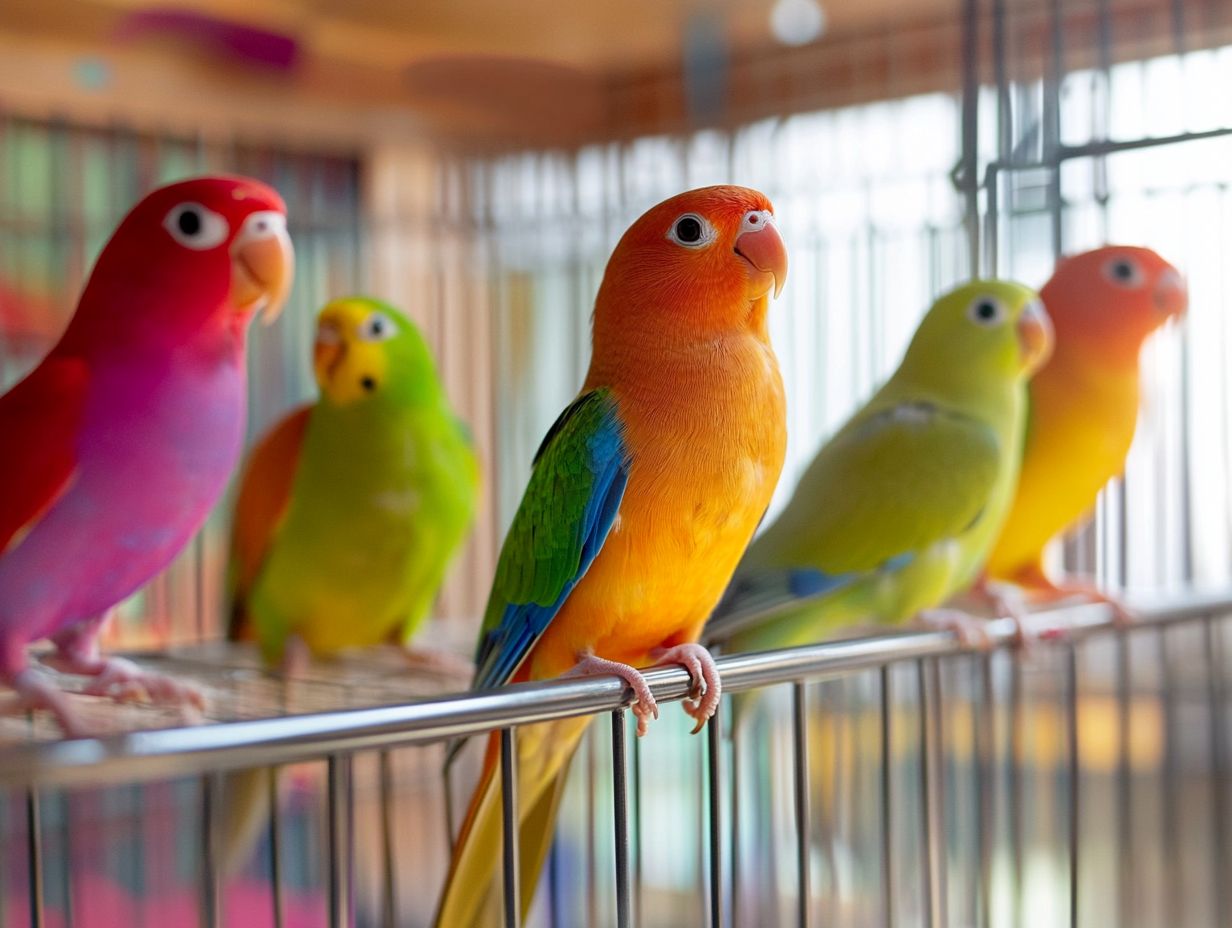 What are the top 7 mistakes to avoid when setting up a bird cage?