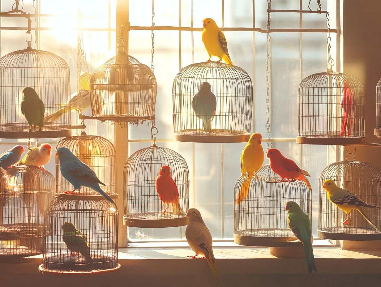 Training Your Bird for Cage Behavior