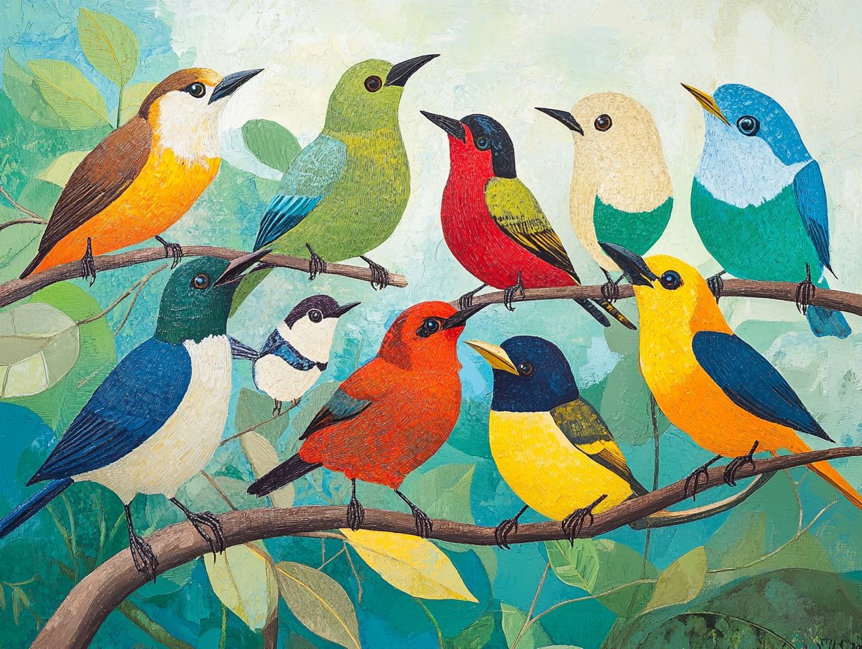 What is the social structure of birds?