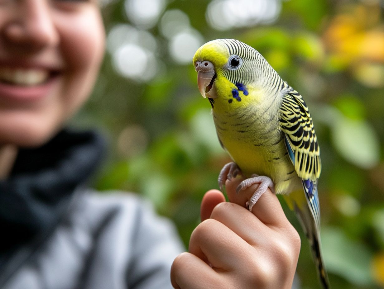 Image illustrating bird training FAQs