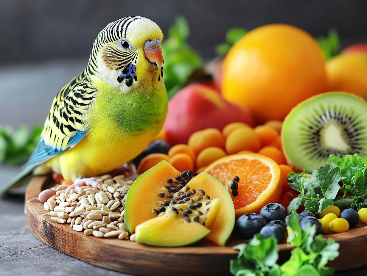 What type of seeds should I feed my parakeet?