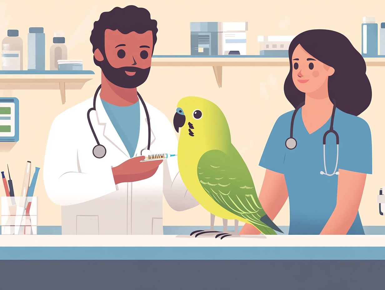 Administering Bird Vaccines