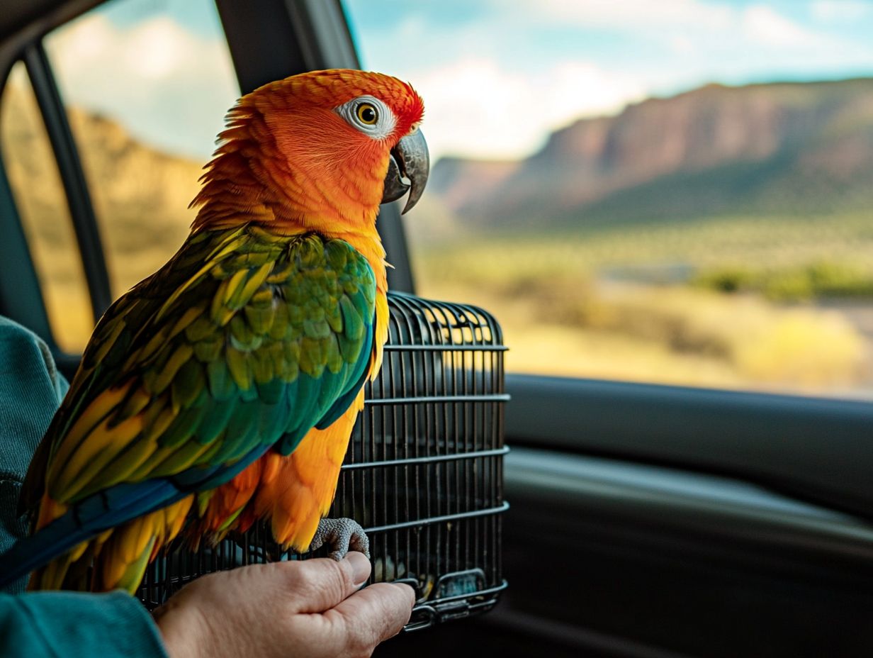 A comparison of air travel and ground travel for birds