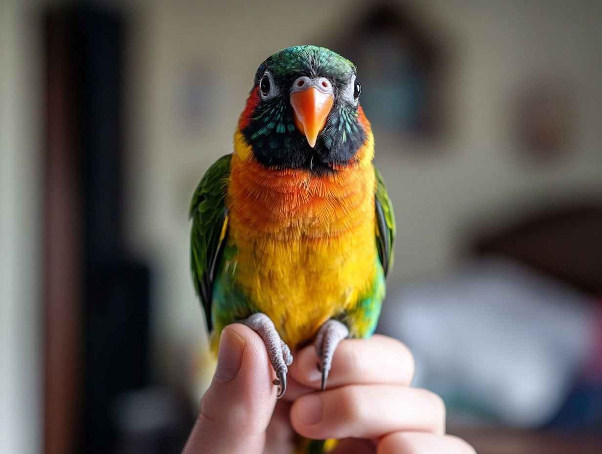 Calmly Assessing Your Bird After a Bite