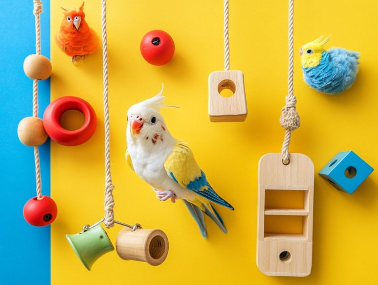 10 Must-Have Toys for Cockatiels