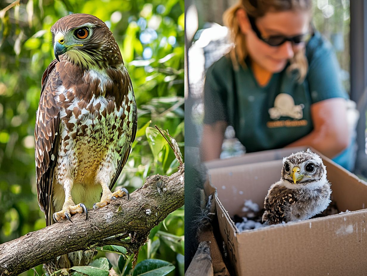 The Bird Rescue Center provides care for injured and sick birds