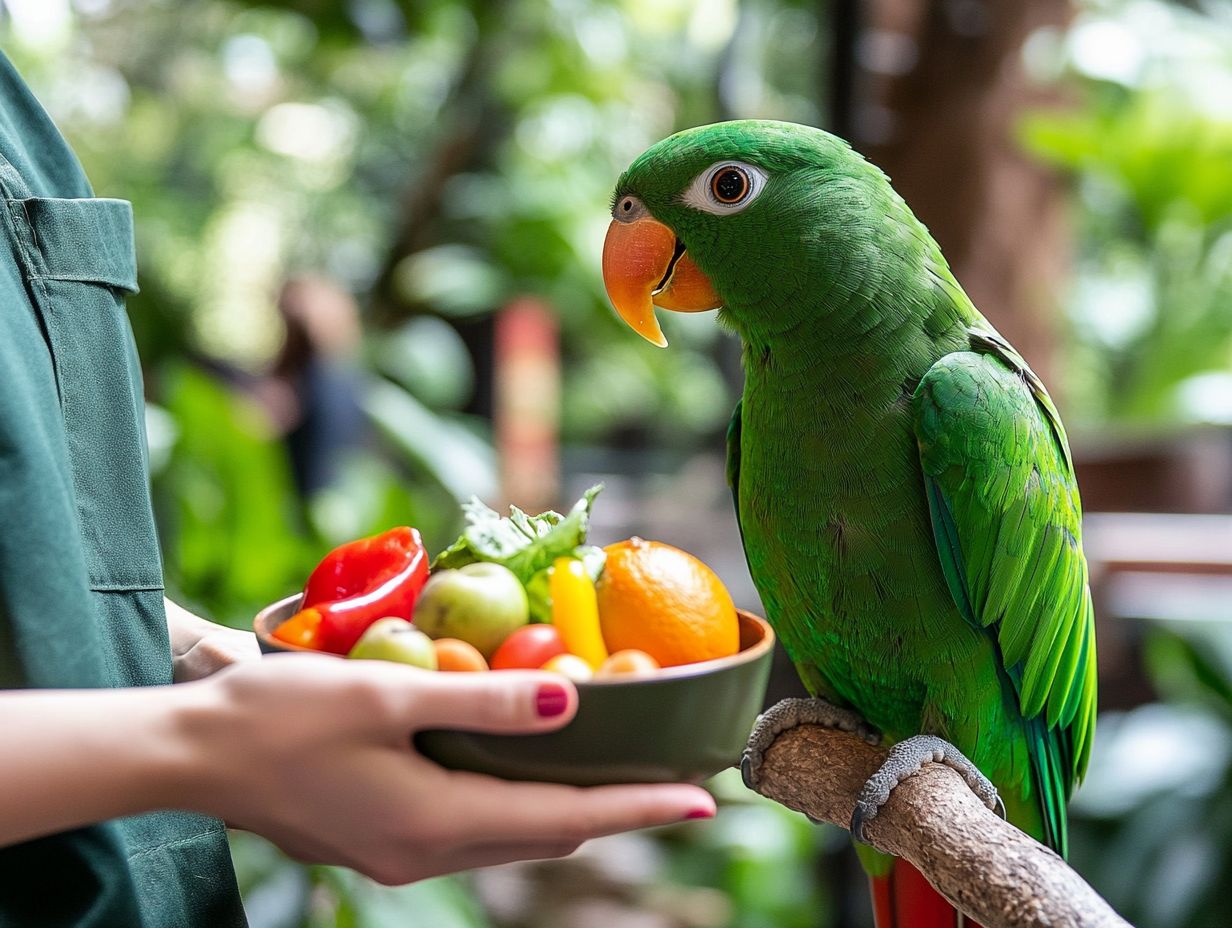 How Can Owners Bond with Their Eclectus Parrots?