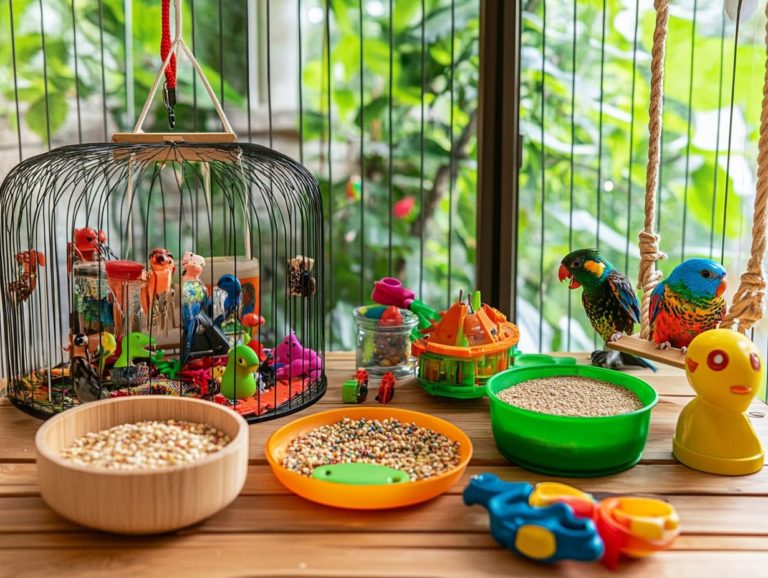 5 Essential Supplies for Newly Adopted Birds