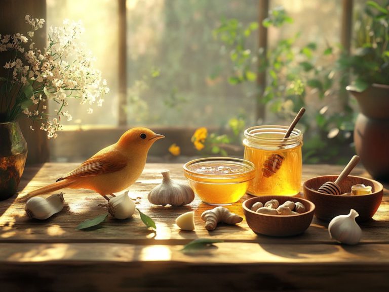 5 Natural Remedies for Common Bird Ailments