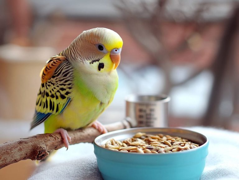 5 Signs Your Bird is Not Eating Enough