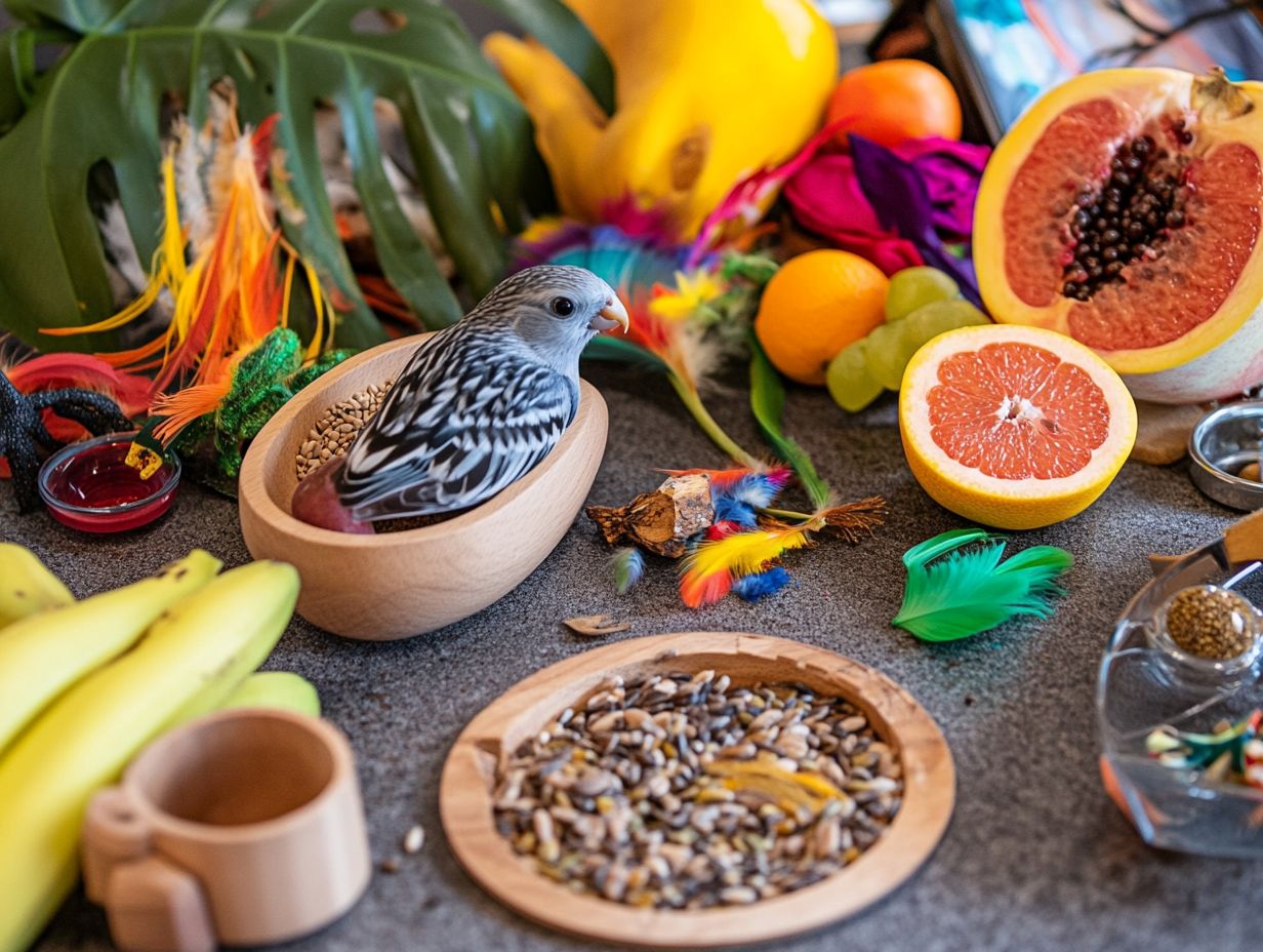 Creating a Safe and Clean Environment for Pet Birds