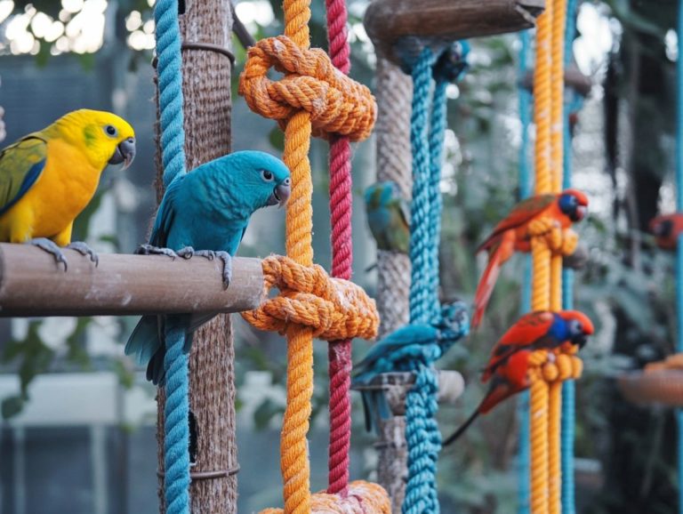 Best Climbing Accessories for Active Birds