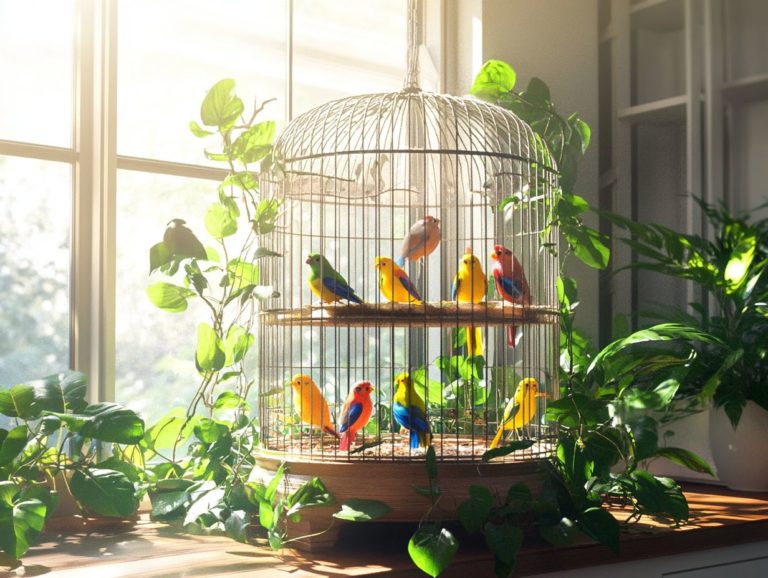 Best Indoor Habitats for Finches