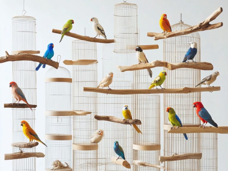 Best Types of Perches for Bird Cages