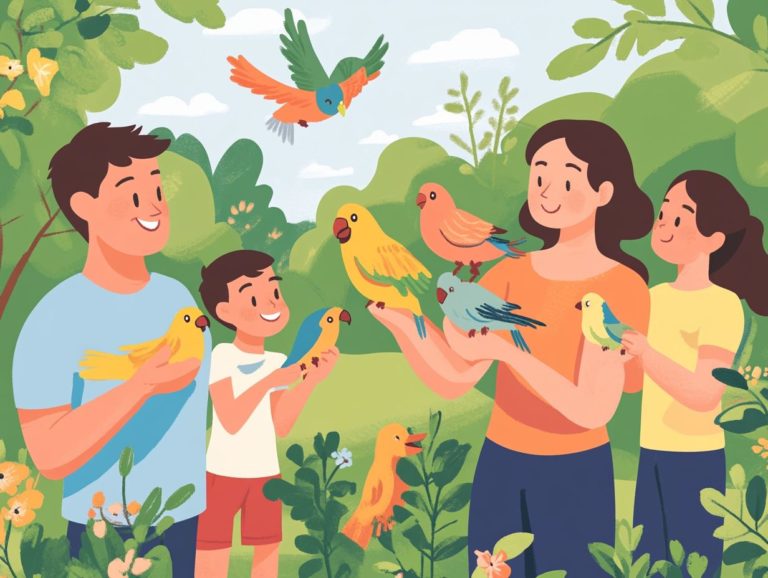 Bird Adoption and Community Involvement