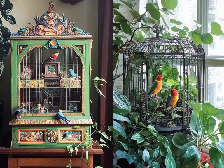 Bird Cages: Indoor vs. Outdoor Considerations