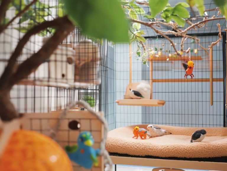 Cage Features That Enhance Bird Well-Being