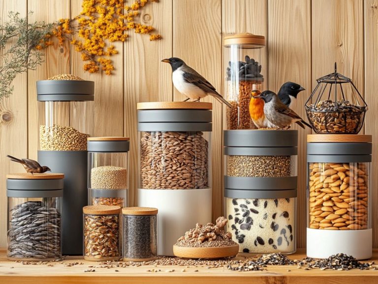 Choosing the Right Food Storage for Birds