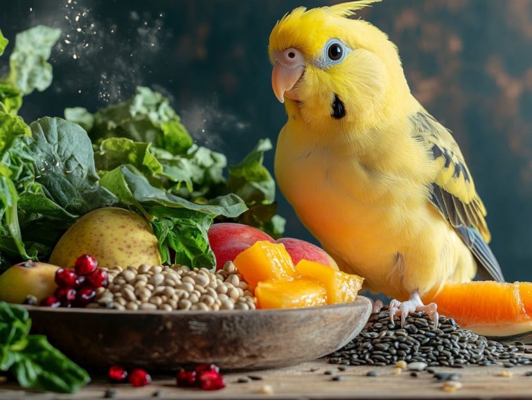 Cockatiel Diet: What to Feed for Optimal Health